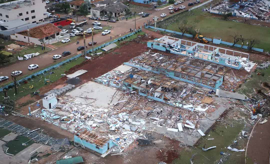 Número de feridos chega a 750 após passagem de tornado pelo Paraná