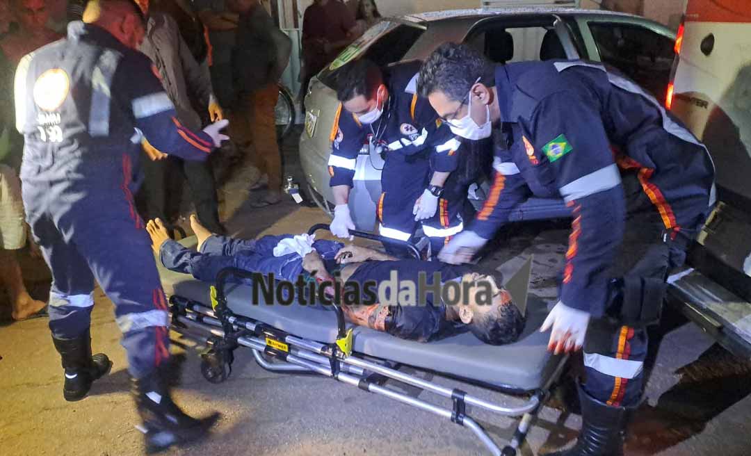 Homem monitorado por tornozeleira eletrônica é baleado no bairro Cidade Nova; vítima está em estado gravíssimo