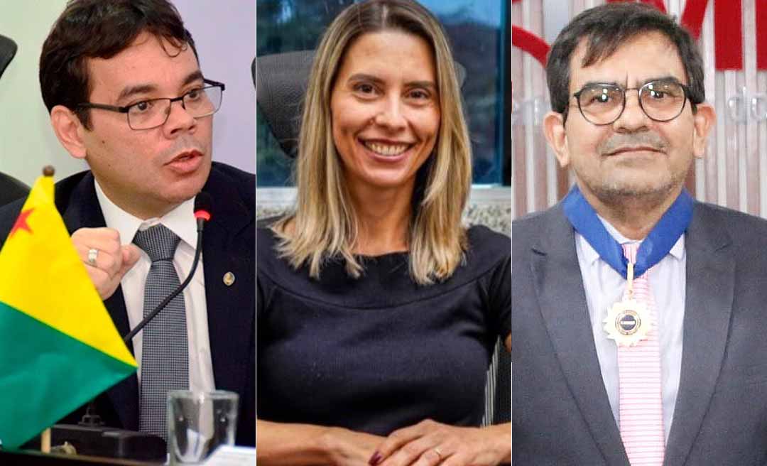 Oswaldo D’Albuquerque, Marcela Ozório e Álvaro Luiz formam a lista tríplice do MPAC; tendência é de que Gladson escolha o primeiro colocado