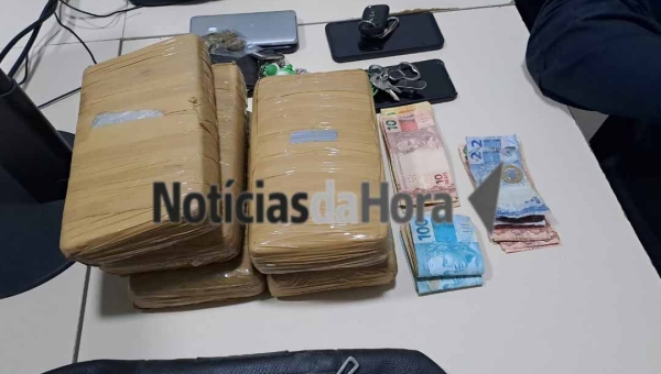 Força Tática e ROTAM prendem trio com seis tijolos de maconha no bairro João Paulo II, região da Baixada da Sobral