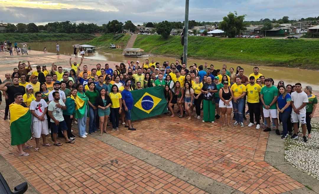 Carreata de fãs de Bolsonaro em Rio Branco foi um verdadeiro fiasco