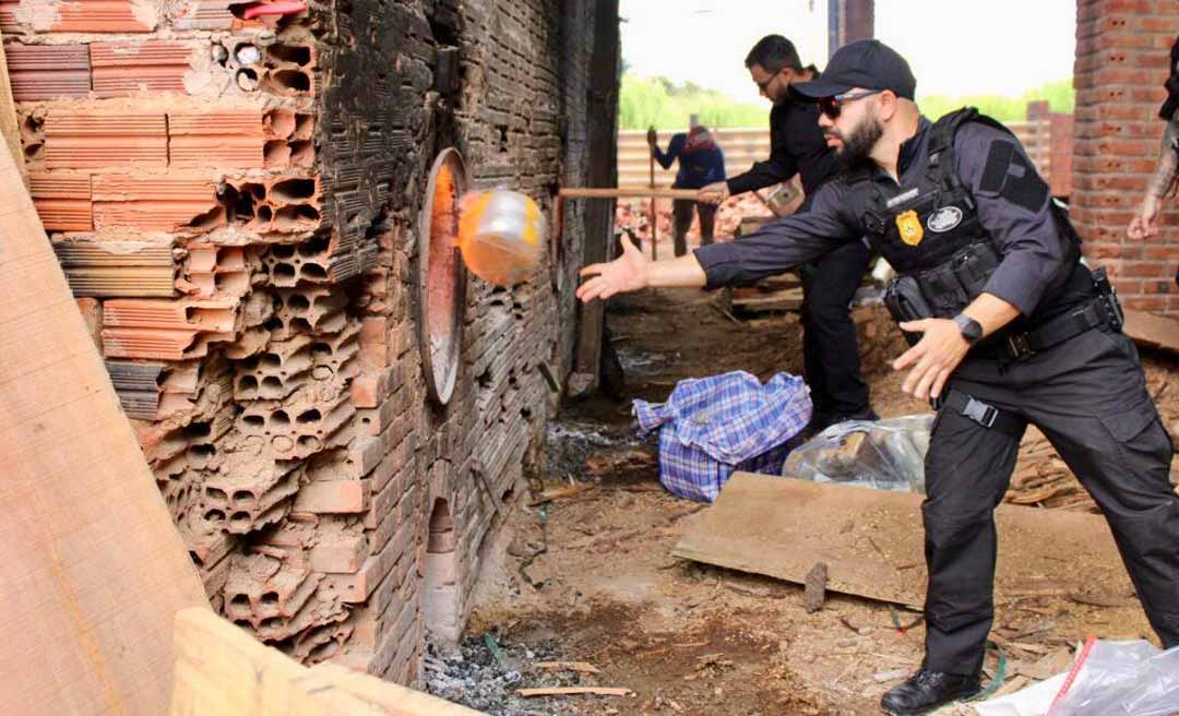 Polícia Civil do Acre incinera 500 kg de drogas em Rio Branco; destruição de entorpecentes causa prejuízo de R$ 3,5 milhões a criminosos