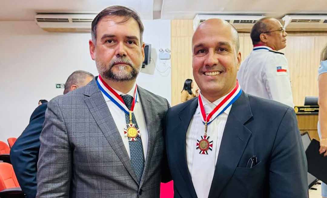 Procurador de Justiça Sammy Barbosa Lopes recebe Medalha da Ordem do Mérito Judiciário no grau “Grande Mérito”