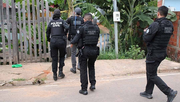 Polícia Civil do Acre deflagra Operação Desmonte III e prende 11 integrantes de organização criminosa