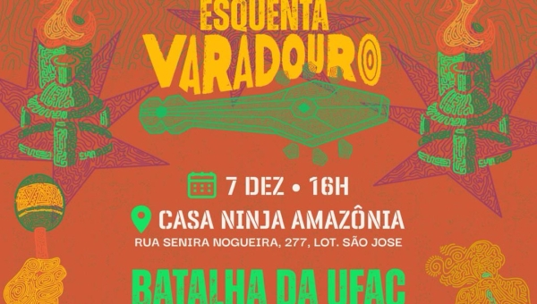 Casa Ninja receberá edição especial do Esquenta Varadouro com música e performance