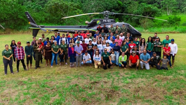 Governo do Acre leva saúde e cidadania aos moradores no Parque Estadual Chandless