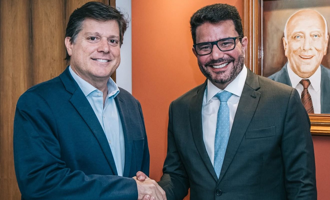 Em Brasília, Gladson tem reunião com presidente nacional do MDB e fala em “estreitar laços”