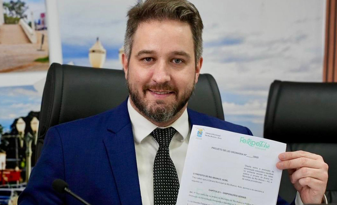 Câmara aprova proposta de Felipe Tchê que cria política de alimentação adequada em Rio Branco