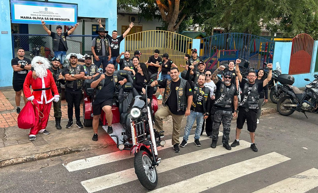 Arrastão Solidário reúne motoclubes e mobiliza comunidades em Rio Branco
