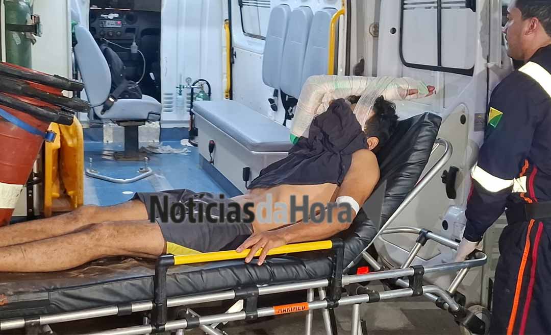 Venezuelano é baleado durante tentativa de latrocínio após residência ser invadida no Rosa Linda, em Rio Branco