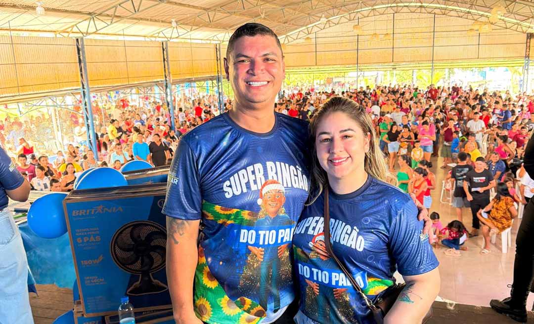 Com casa cheia, Bingão de Natal do Tio Pablo marca o fim de ano em Sena Madureira