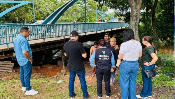 Tribunal de Contas do Acre monitora cheia do Igarapé São Francisco e reforça acompanhamento das ações públicas em Rio Branco