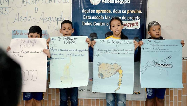 Concurso do projeto Todos Contra o Aedes mobiliza escolas do Acre e entra em fase de avaliação