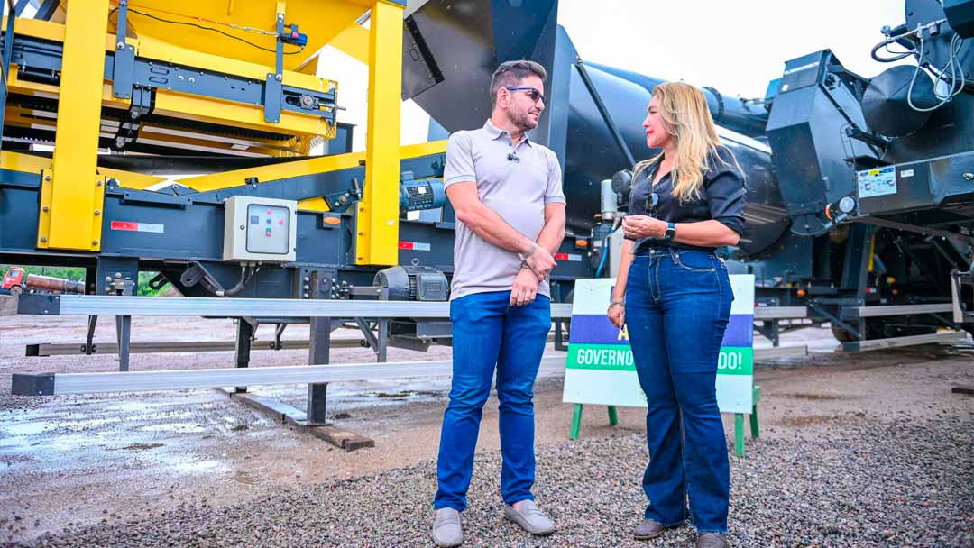 Em 2025, governo do Acre amplia apoio aos municípios e supera meta com 21 mil toneladas de massa asfáltica aplicadas pelo Deracre