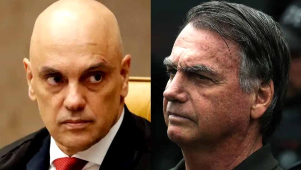 Após suposta queda, Alexandre de Moraes nega ida de Bolsonaro a hospital e exige laudo médico