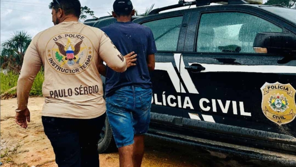 Autor de homicídio ocorrido às margens da BR-364 é preso em Cruzeiro do Sul