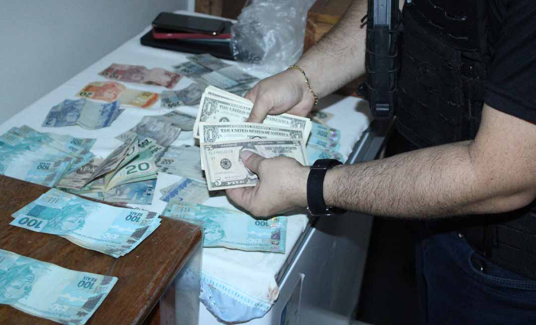 Polícia Civil cumpre mandados e apreende dinheiro, celulares e morfina em investigação sobre desvio de medicamentos no Acre