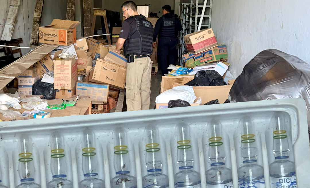 Polícia Civil encontra depósito com medicamentos desviados da Fundhacre no Centro de Rio Branco