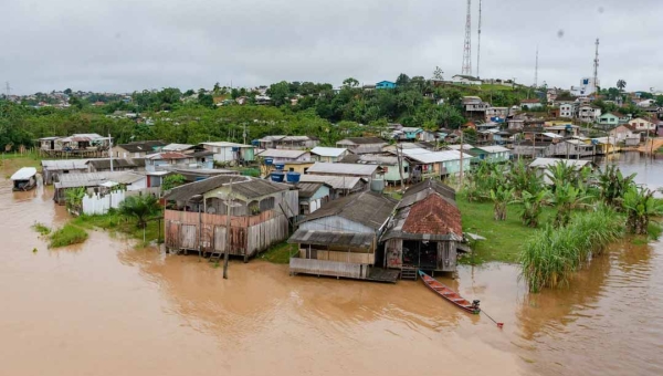 Prefeitura de Cruzeiro do Sul intensifica monitoramento do Rio Juruá após atingir cota de alerta
