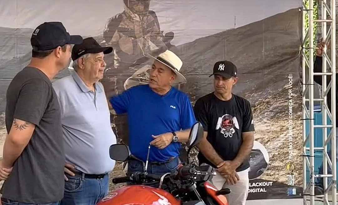 “A marca Chico Mendes está no mundo inteiro”, diz Bocalom em Xapuri ao adotar tom de chefe de Estado em ano eleitoral