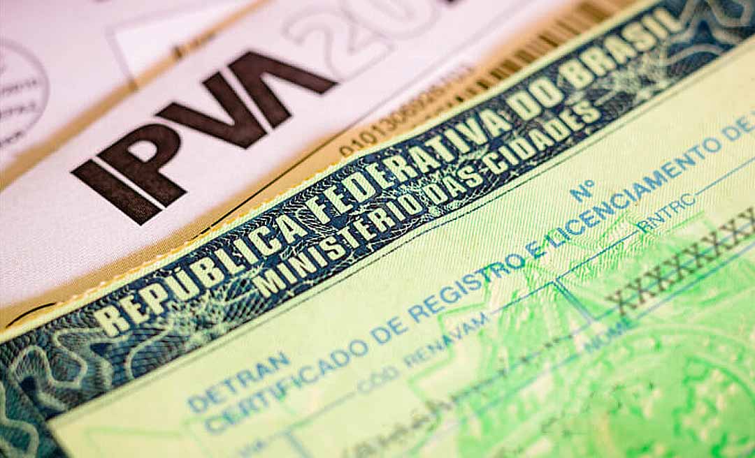 Dívida de IPVA no Acre chega a R$ 8,1 milhões em cinco anos; somente em 2025, R$ 1.257.822,64 em débitos foram inscritos em dívida ativa