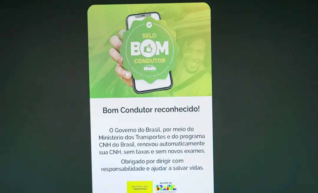 Renovação automática de Carteira Nacional de Habilitação beneficia 300 mil na primeira semana