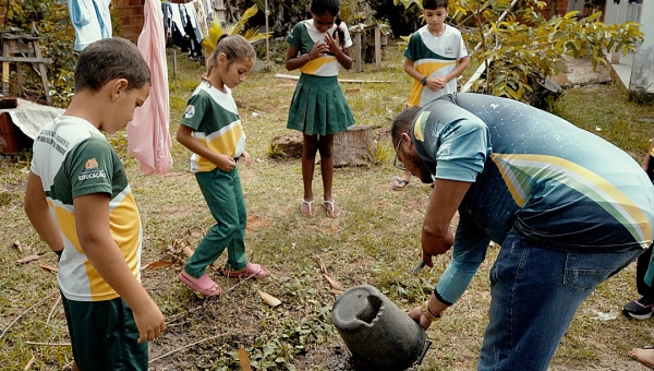 Educação que salva: crianças do Acre lideram combate ao Aedes durante as chuvas