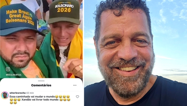 Major Rocha ironiza aparições de Bittar e João Marcos em caminhada de Nikolas Ferreira: “Essa caminhada vai mudar o mundo. Xandão vai livrar todo mundo”