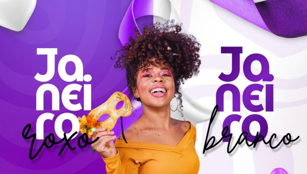 Prefeitura de Cruzeiro do Sul realizará ação de saúde pré-carnaval em alusão ao Janeiro Branco e Roxo
