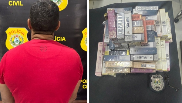 Homem acusado por receptação de perfumes roubados em Rio Branco é preso em Marechal Thaumaturgo