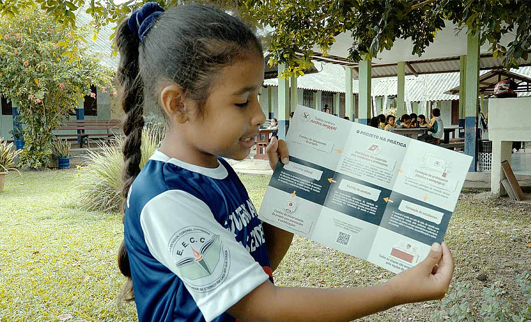 Educação como antídoto: escolas do Acre viram linha de frente contra o Aedes aegypti