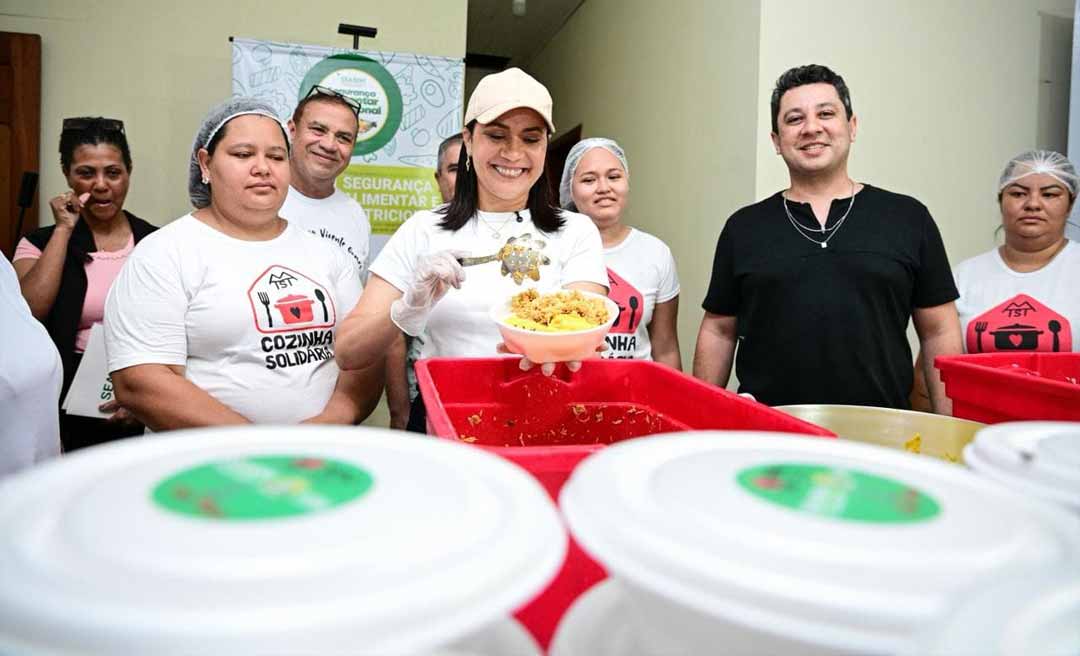 Atuação da vice-governadora Mailza fortalece combate à fome com distribuição de 10 mil refeições mensais por meio das cozinhas solidárias