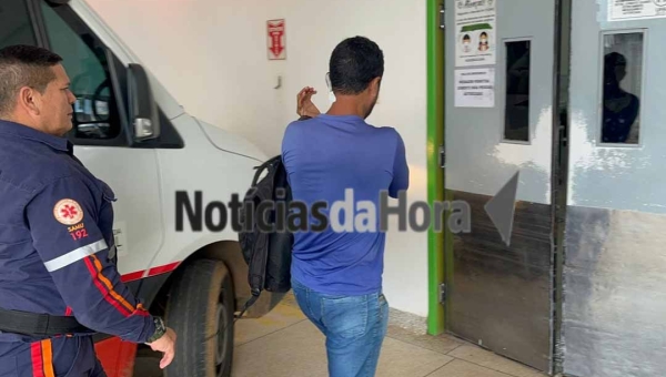 Homem é ferido com golpe no pescoço durante briga por ciúmes em Sena Madureira