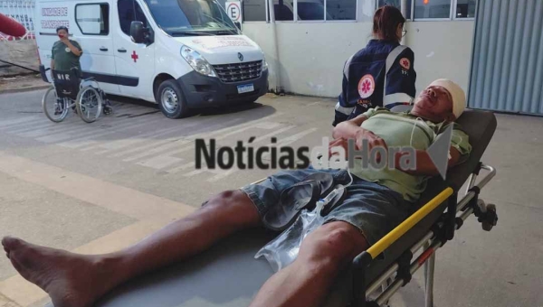 Homem é atacado com golpes de terçado no bairro Rui Lino, em Rio Branco