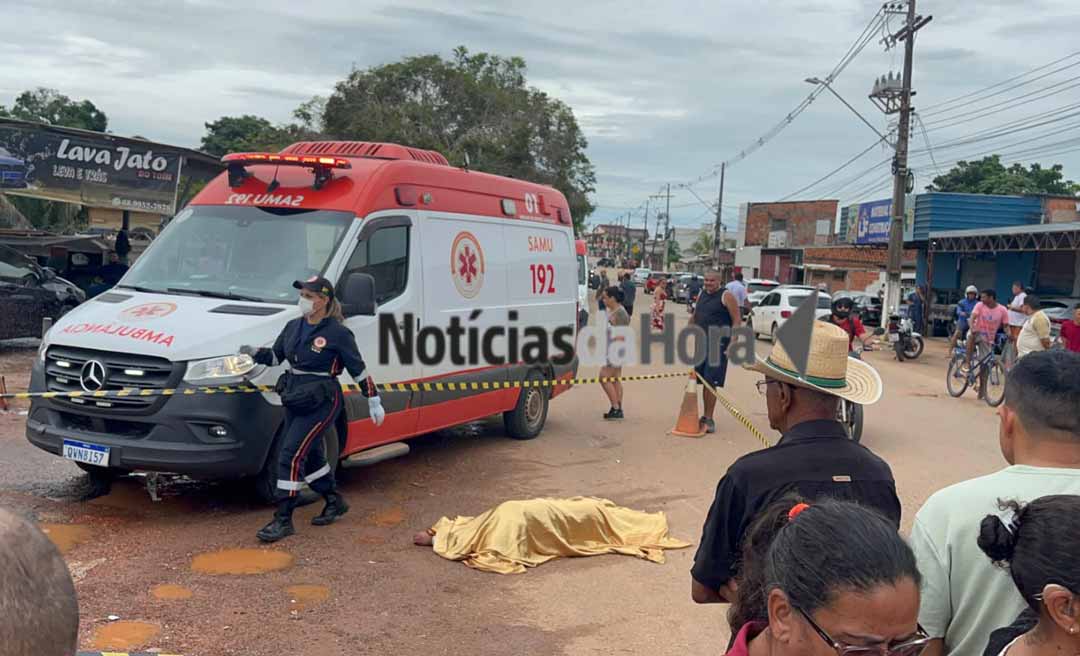 Pastor de 65 anos morre atropelado ao sair de culto no bairro Calafate, em Rio Branco