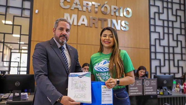 Cartórios asseguram registro definitivo de 12.653 títulos de propriedade no Acre