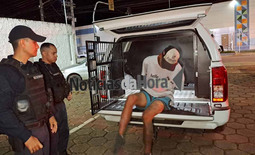 Guarnição do RPM recupera motocicleta roubada no bairro Eldorado minutos após o crime, em Rio Branco