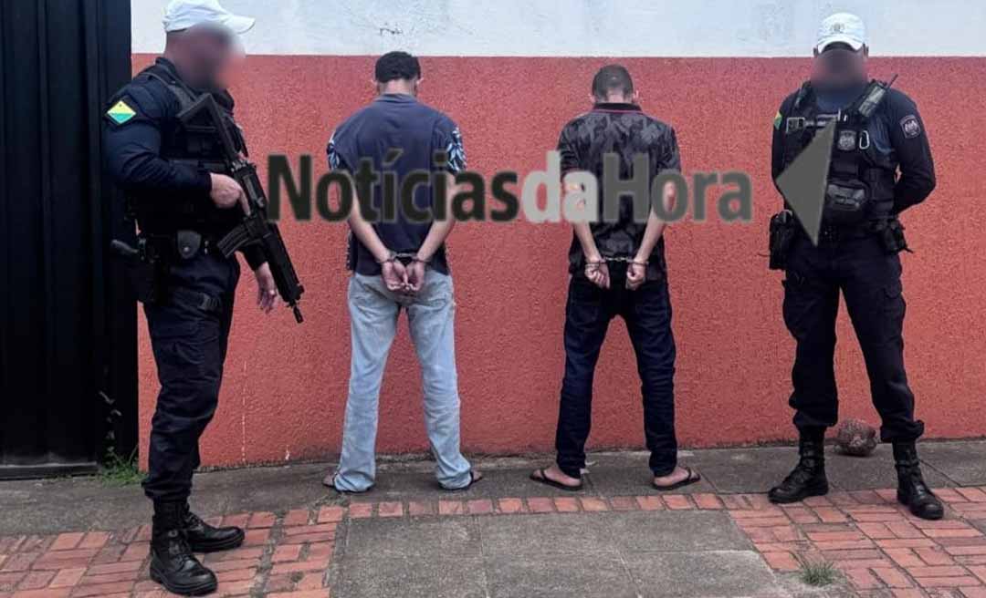 Dupla é presa com droga após trafegar na contramão na Avenida Ceará, em Rio Branco