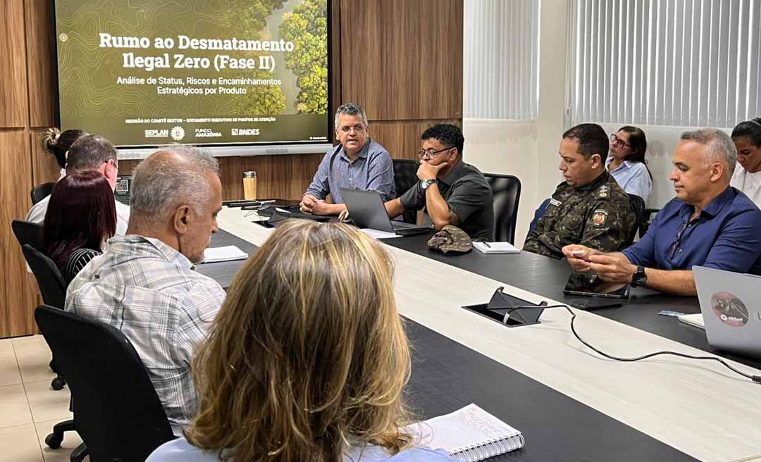 Governo do Acre realiza 1ª reunião do Sistema de Gestão e Coordenação do Projeto Rumo ao Desmatamento Ilegal Zero