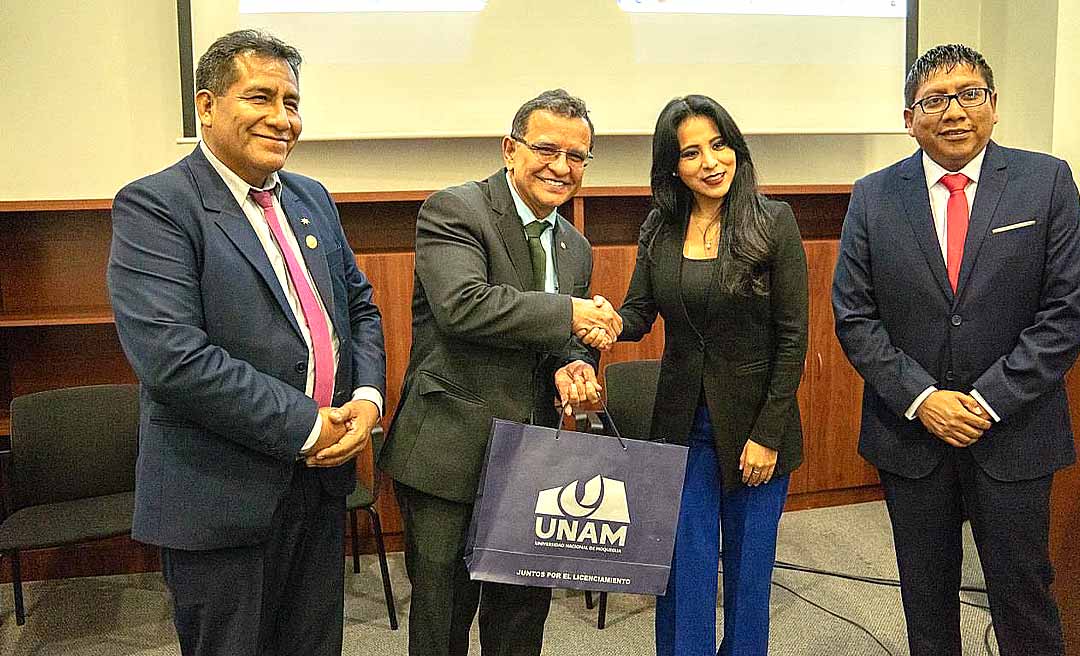 Em encontro no Peru, Gonzaga destaca importância da Aliança Bioceânica para desenvolvimento do Acre