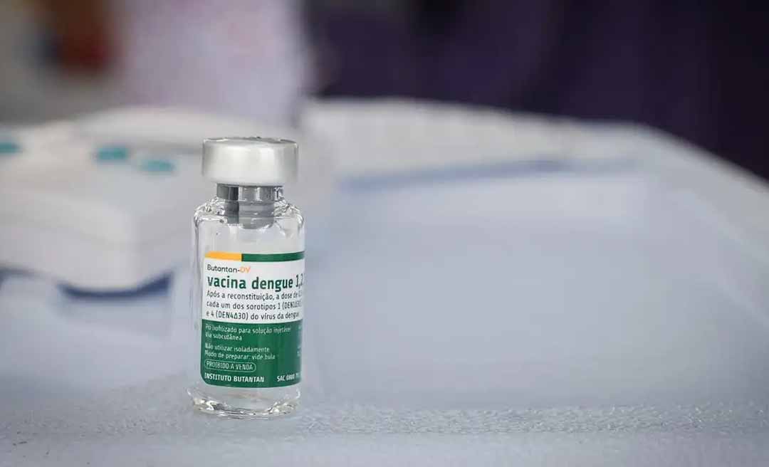 Butantan antecipa entrega de 1,3 mi de vacinas contra dengue ao SUS