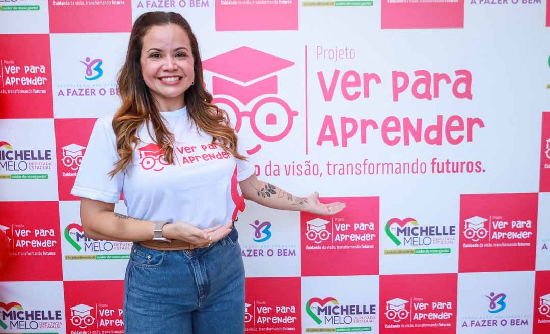 Deputada Dra. Michelle Melo realiza primeira entrega de óculos gratuitos pelo projeto Ver Para Aprender