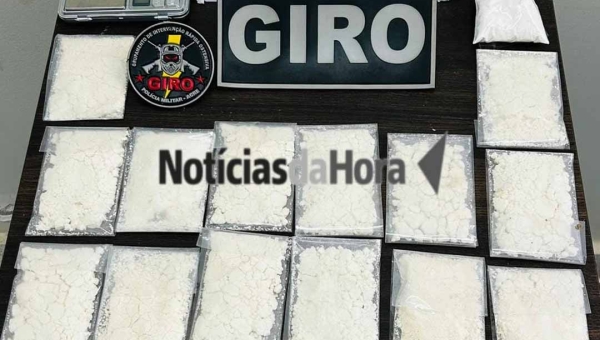 Cocaína e balança de precisão são apreendidas durante patrulhamento em Sena Madureira