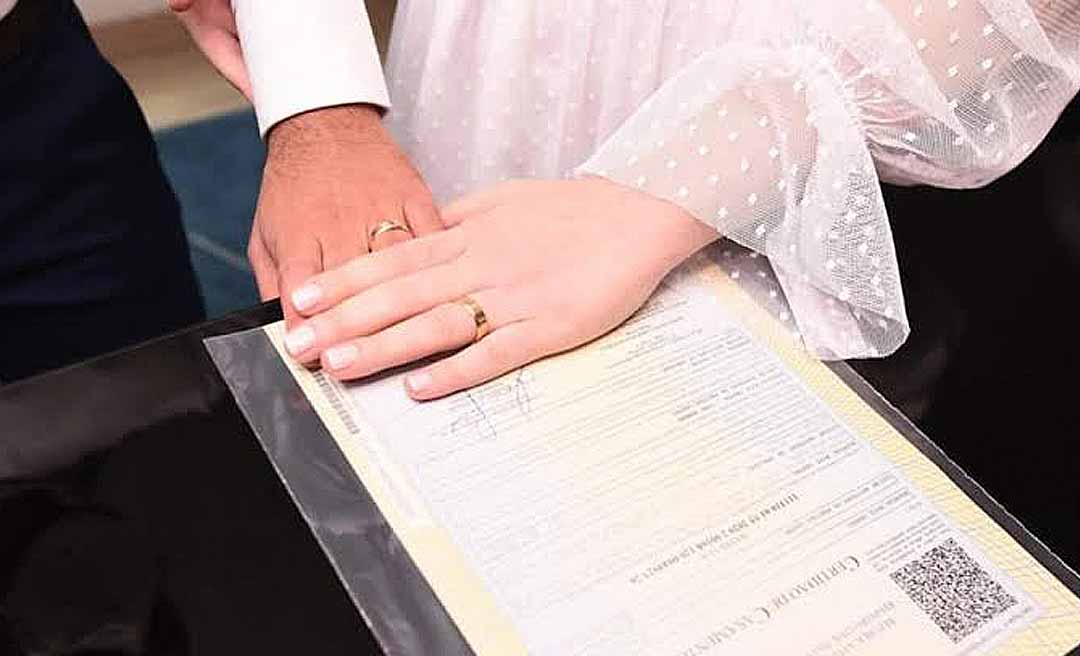 Acre registra 4.067 casamentos em 2025 e aparece entre os menores números da Amazônia Legal