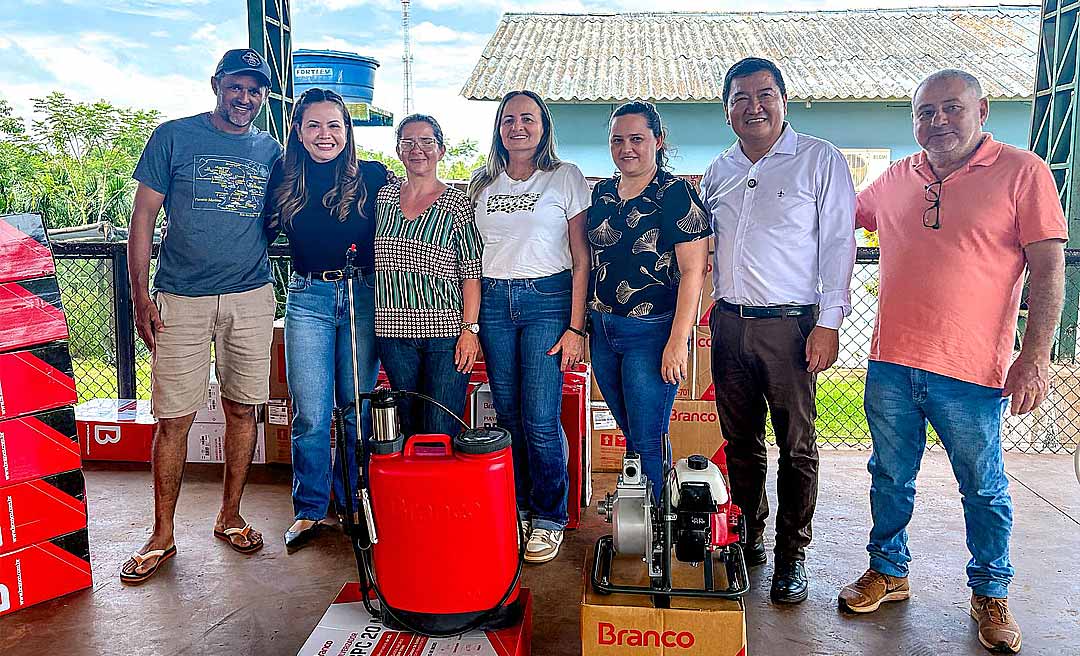 Michelle Melo investe mais de R$ 100 mil na agricultura familiar de Vila Campinas