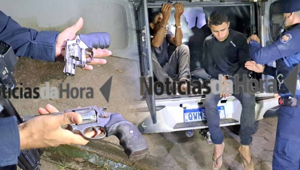 Polícia Militar prende dupla armada que planejava ataque entre facções em Rio Branco