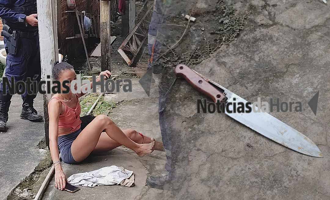 Briga por ciúmes termina com duas mulheres esfaqueadas no bairro Conquista, em Rio Branco