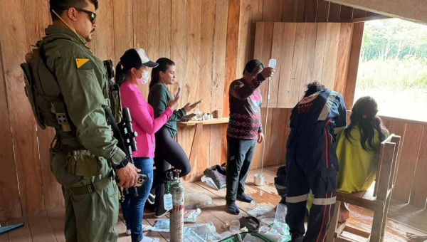 Criança indígena acometida por pneumonia em Feijó é resgatada por ação integrada entre Samu e Ciopaer