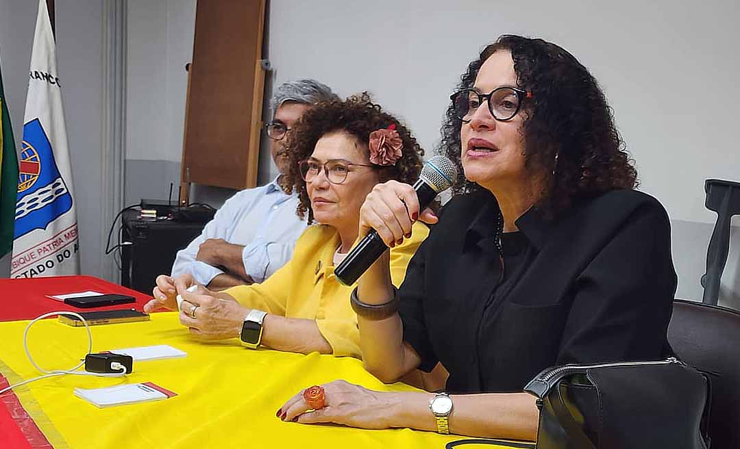 No PCdoB, Luciana Santos diz que Acre é estratégico em Brasília e na Assembleia para conter a escalada da extrema-direita
