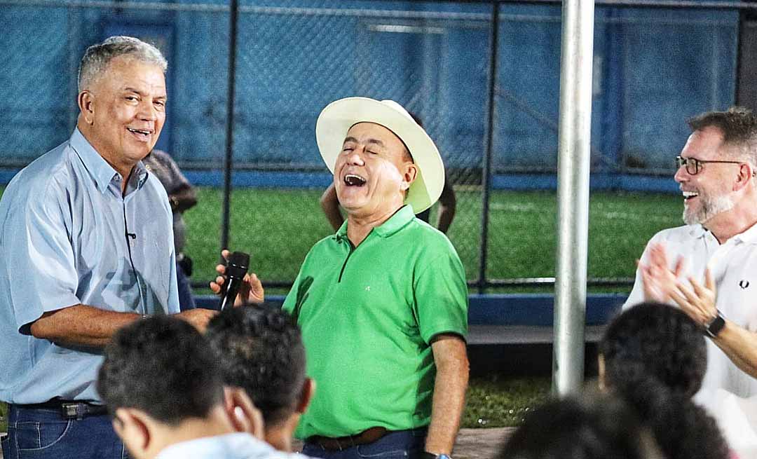 “Queremos a juventude ocupando o tempo com esporte”, diz Bocalom na reinauguração de quadra com emenda de Petecão